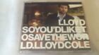 LLOYD COLE - SO YOU'D LIKE TO SAVE THE WORLD - 1993 CD SINGLE