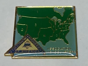 Telephone Pioneers of America Association Headquarters North American Map Pin - Picture 1 of 2