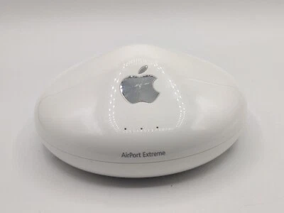 Apple AirPort Extreme Base Station 54 Mbps 10/100 Wireless G Router A1034 As Is - Image 1 of 2