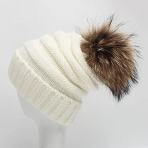 Unisex Slouchy Knitting Beanie Hip Hop Cap Warm Winter Ski Hat - Picture 1 of 24
