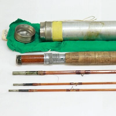 Винтажный F.E. Удилище нахлыстовое бамбуковое Thomas BrownTone Special 8 футов 6 дюймов 3/2 - Изображение 1 из 4