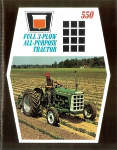 Oliver 550 3 Plow All Purpose Utility Tractor Diesel & Gas Color Brochure - Picture 1 of 16
