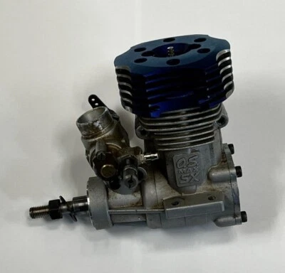 Really Nice OS .50 50 SXH Hyper Two Stroke RC Remote Control Helicopter Engine - Image 1 of 2