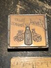 Vintage (Printing Block) “Fresh Dairy Products” Copper Face Early Block Eggs