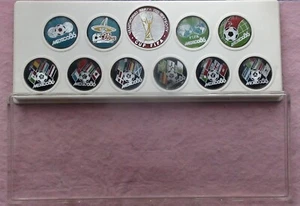 Juego de pines únicos, ultra raros Copa del Mundo 1986 - Imagen 1 de 3