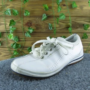 Zapatillas deportivas Keds para mujer talla 7,5 medianas de cuero blanco con cordones - Imagen 1 de 9