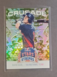 David Dahl 2015 Panini USA Baseball Stars and Stripes Crusade Camo #5/5 RC Rare - Picture 1 of 8