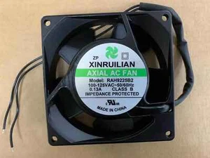 Ventilador axial original XINRUILIAN RAH9225B2 0.13A 100V~125VAC 92 mm*92 mm*25 mm 9225 - Imagen 1 de 4