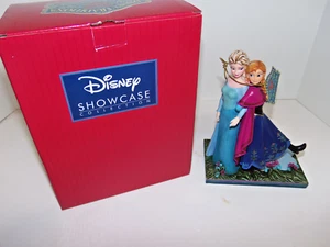 Disney Traditions Showcase Collec Elsa & Anna “SISTERS FOREVER” Frozen Jim Shore - Picture 1 of 10