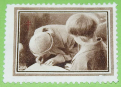 CINDERELLA TIMBRE 1925-1935 FAMILLE ROYALE BELGIQUE BELGIË - Photo 1/2