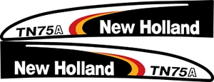 TN75A New Holland Tractor Decal Set - Picture 1 of 1