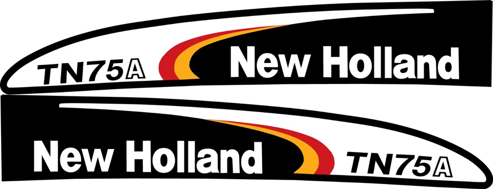 Juego de calcomanías para tractor TN75A New Holland Foto 1 de 1