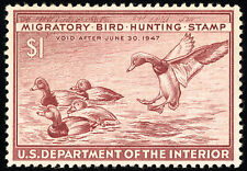 US Stamps # RW13 Duck MNH Superb Slight Natural Bend