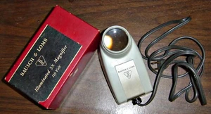 Vintage Bausch & Lomb Illuminated 3x Magnifier Cat. No. 81-34-32: 110 Volt - Picture 1 of 1