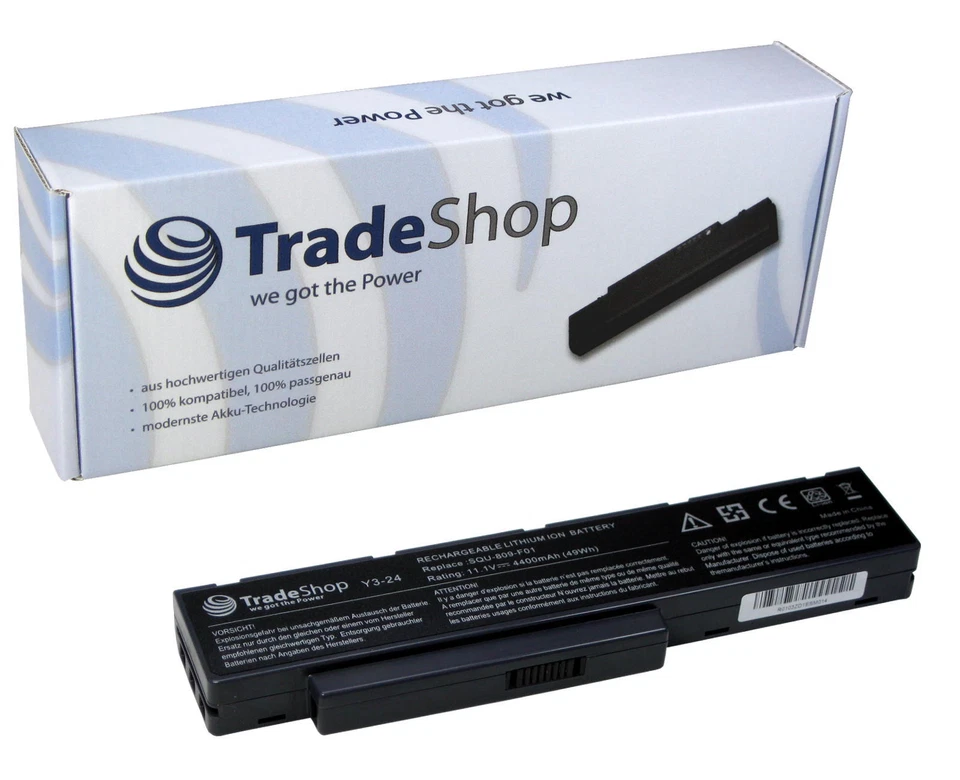 AKKU 4400mAh für FUJITSU-SIEMENS AMILO Li3710 Li3910 Pi3560 Pi3660 - Bild 1 von 1