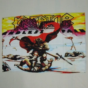 KREATOR Endless Pain FLAG BANNER Band Logo Textile Poster Tapestry - Picture 1 of 6