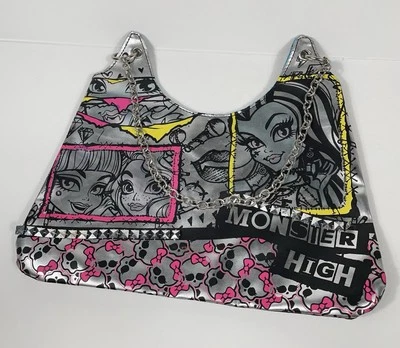 Bolso de mano negro con personajes de Monster High  Foto 1 de 4