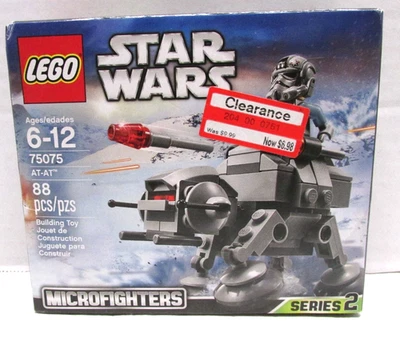 NEW Lego AT-AT 75075 Star Wars Minifigure Microfighters Building Set sealed box - Image 1 of 4