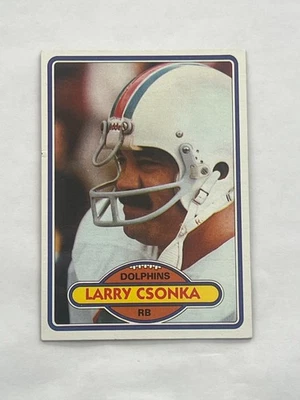 ungraded Larry Csonka Topps football card - Image 1 of 2