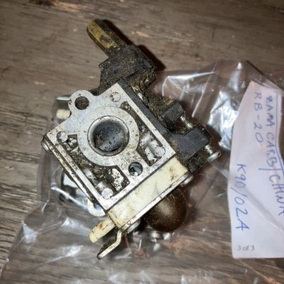 Оригинальный карбюратор RB-20 Zama ZAMA RB-20, RB20 на запчасти нуждается в восстановлении? - Изображение 1 из 4