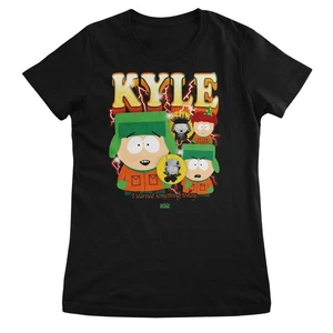 Officially Licensed South Park - Kyle Bootleg Rap Women T-Shirt - Picture 1 of 2
