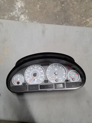 BMW E46 M3 Speedo relojes cuadro de instrumentos cupé vertical 2001-2006 100 k millas Foto 1 de 4
