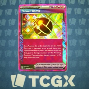 Pokemon - Deluxe Bomb - 134/142 - SV07: Stellar Crown - Holo - ACE SPEC Rare NM - Picture 1 of 1