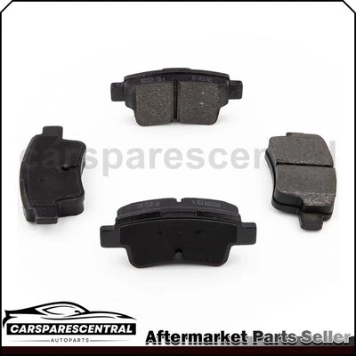 Pastillas de freno traseras semimetálicas para Fiat Punto 2007 2008 2009 Foto 1 de 3