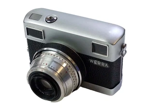 Werra Mat 35mm viewfinder camera selenium metered, removable shoe, 50/2.8 Tessar - Picture 1 of 5