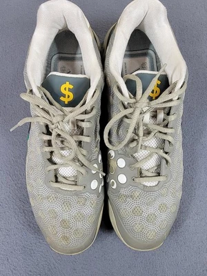 Adidas Barricade Wall Pack 2015 Shoes Mens Size 14.5 Gray Gold Tennis B23027 - Image 1 of 4