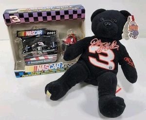 Dale Earnhardt #3 Team Speed NASCAR Beanie Bär mit GRATIS Weihnachtsschmuck!!! - Bild 1 von 7