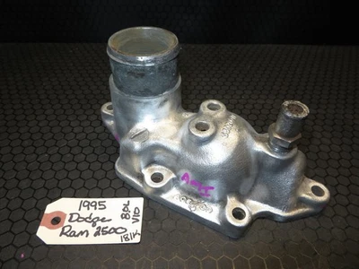 Ram 2500 3500 1994-02 OEM carcasa termostato de aluminio 53020077 8,0 L Magnum V10 Foto 1 de 4