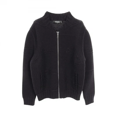 DSQUARED2 Cardigan with Zipper Sweater Knitwear wool Black Size M Used mens - Image 1 of 4