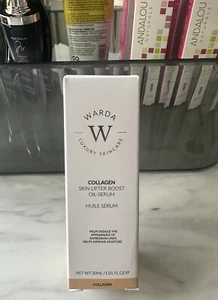 New In Box Warda Luxury Skincare Collagen Skin Lifter Boost Oil Serum30ml - Picture 1 of 2