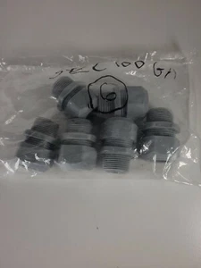 (6x) Hubbell Wiring Devices SEC100GA Cord Connector Nylon 6.6, Npt 1" - Picture 1 of 3