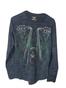 Faded Glory Long Sleeve skeleton ape hangers size Medium - Picture 1 of 3