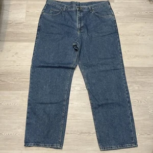 Vintage Men’s Riders Blue Jeans Denim Pants 40x30 Medium Wash Relaxed - Picture 1 of 10