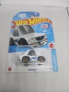 Mazda RX-3 2024 HOT WHEELS BLANCO TOONEADO - Imagen 1 de 4