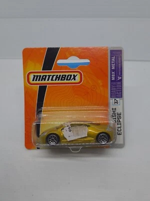 Matchbox Mitsubishi Eclipse 2005 - MB #37 H2162 1/60 Scale NEW On Card Die-Cast  - Image 1 of 4
