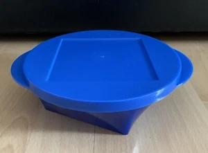 Tupperware, Mediterráneo, bandeja para servir, 600 ml, lata/tapa, almacenamiento, azul - Imagen 1 de 7