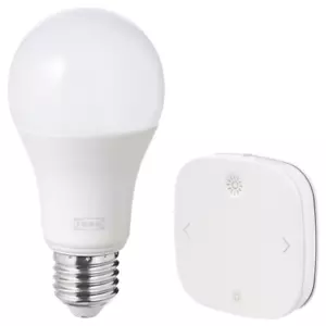 *IKEA E27 TRADFRI Smart Bulb Remote Kit kabellos dimmbar 806lm PHILLIPS HUE - Bild 1 von 2