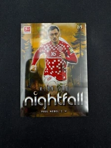 Paul Nebel 2/5 - Mainz - Topps Midnight Bundesliga 24/25 - Bild 1 von 2