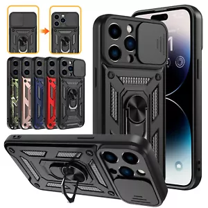 Funda protectora con anillo blindado a prueba de golpes para iPhone 14/15 Pro Max - Imagen 1 de 66