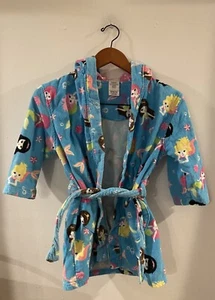 Saint Eve Swim Girls Mermaid Robe/towel Sz M7/8 Swim Coverup Ee19 - Picture 1 of 11
