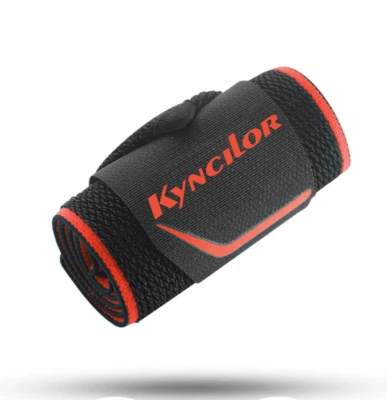 Wrist Wraps Weight lifting Gym Straps Support Strength Elasticated Hand Bandage - Image 1 of 4