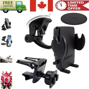 All-in-One Windshield, Dashboard & Air Vent Smartphone Mount - Easy Installation - Photo 1 sur 9
