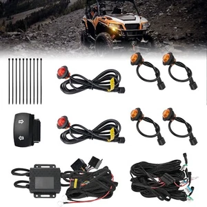 Turn Signal Kit w/Rocker Switch For Can-Am Maverick Defender Commander Outlander - Picture 1 of 13