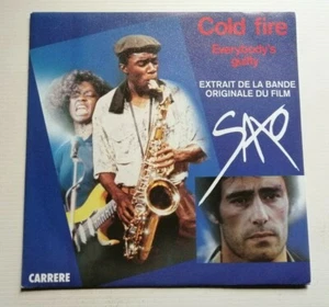 SAXO, B.O. film - Cold fire 7" 45T CARRERE 14394 ETTA JAMES, Archie Hepp, Busia - Foto 1 di 2
