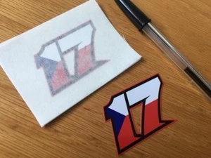 Karel Abraham Startnummer 17 - (sehr kleines Paar) - Bild 1 von 1