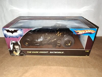 HOT WHEELS MATTEL THE DARK KNIGHT BATMOBILE TUMBLER  1:18 BRAND NEW  - Image 1 of 4